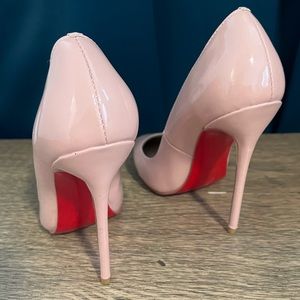 * Almost new *Inspired Cristian Louboutin “so Kate” pumps in Nude
